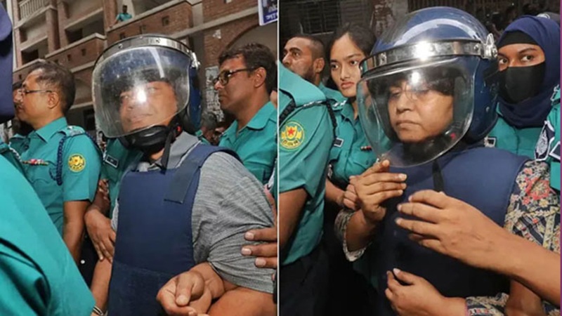 মায়ের জানাজায় যোগ দিতে প্যারোলে মুক্তি পেলেন সাংবাদিক দম্পতি শাকিল-রুপা